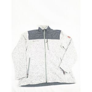 Women's Free Country Fleece Jacket Size Large, Slightly‎ Used, Black and Gray